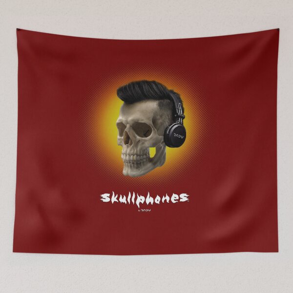 Item preview, SKULLPHONES 07 orange designed and sold by Radu-Gabriel.