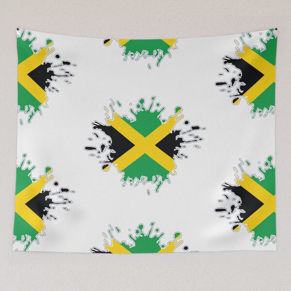 Item preview, Jamaican National Flag Splash designed and sold by IdentiTee Studios.
