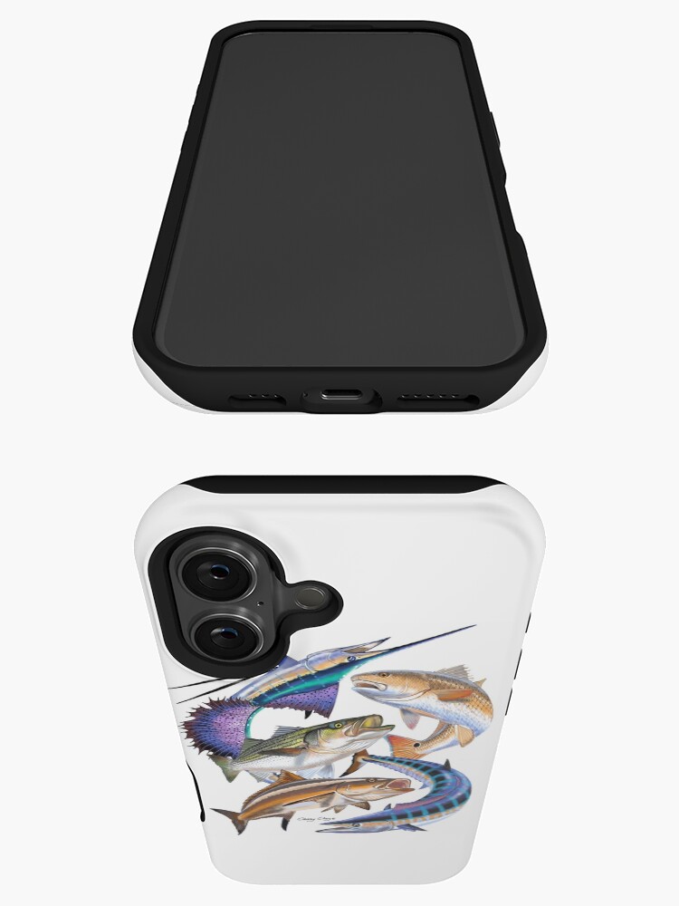 Imagen 3 de 4, Funda de iPhone con la obra Gamefish collage, diseñada y vendida por Bluemarlin.