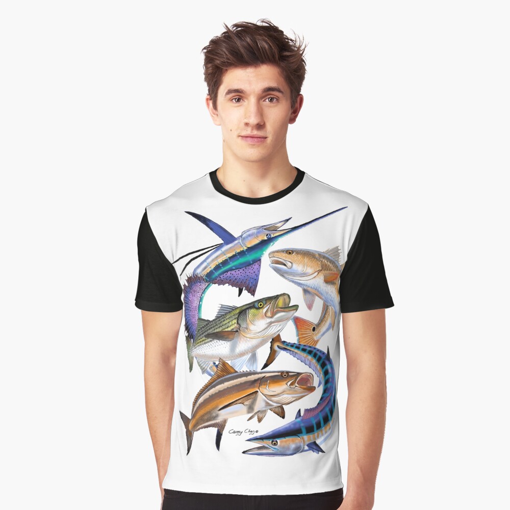 Vista previa del artículo con la obra «Camiseta gráfica», diseñado y vendido por Bluemarlin.