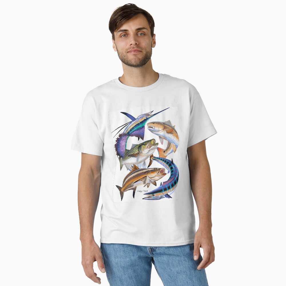 Vista previa del artículo con la obra «Camiseta clásica», diseñado y vendido por Bluemarlin.
