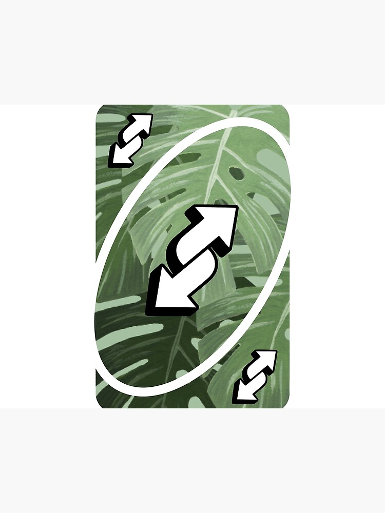 Green Uno Reverse Card 