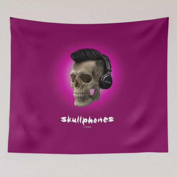 Item preview, SKULLPHONES 07 magenta designed and sold by Radu-Gabriel.