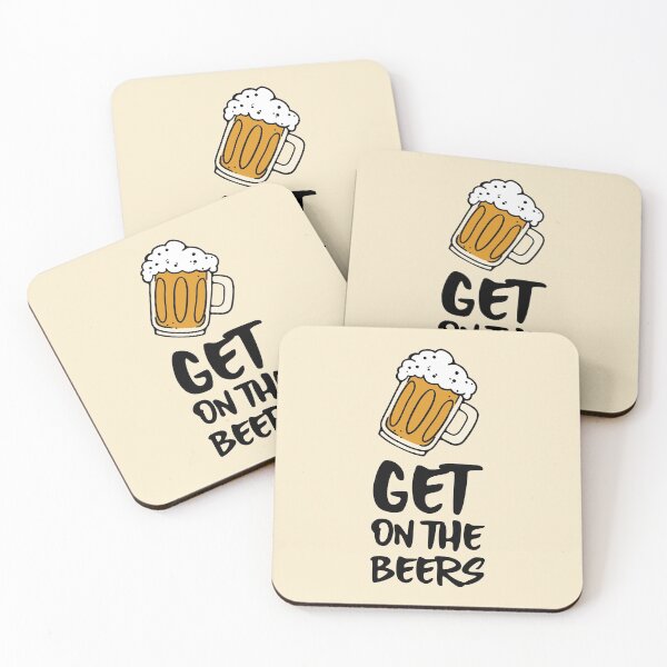 Item preview, Get On The Beers designed and sold by GasparArts.