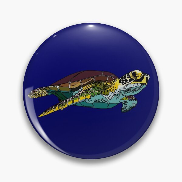 Item preview, Sea Turtle Graphic Drawing designed and sold by BearMa.