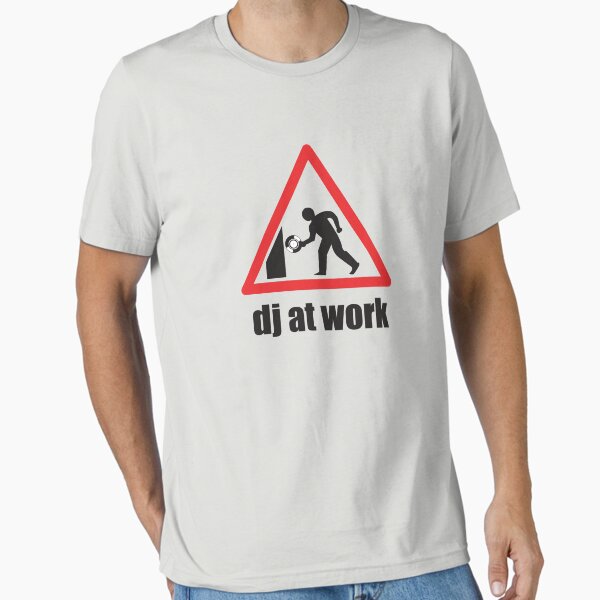 Item preview, DJ At Work designed and sold by HOTDJGEAR.