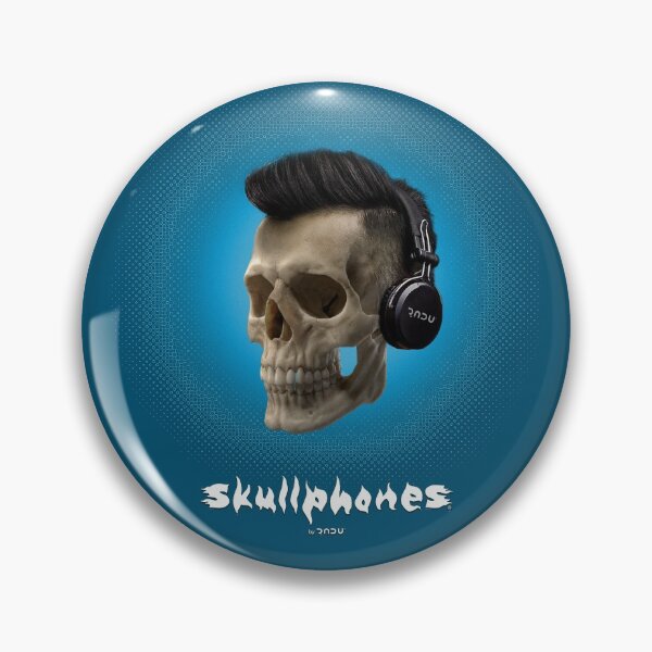 Item preview, SKULLPHONES 07 blue 1 designed and sold by Radu-Gabriel.