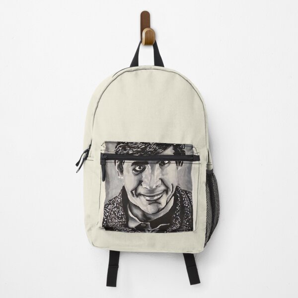 Psycho - "Wouldn't Hurt A Fly" Norman Bates portrait (original) Backpack