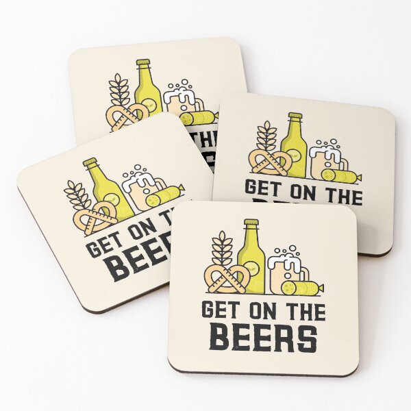 Item preview, Get On The Beers designed and sold by GasparArts.