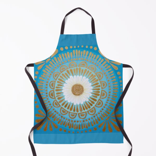Item preview, Golden Simplicity Daisy Mandala designed and sold by Soozie Wray.