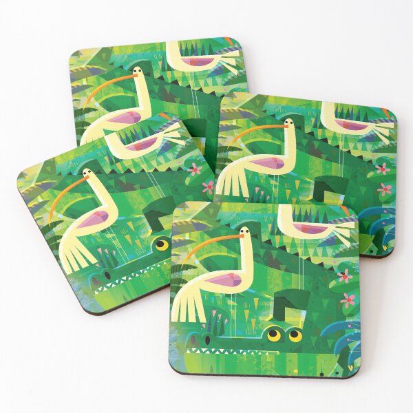 Item preview, Croc and birds designed and sold by gklucas.