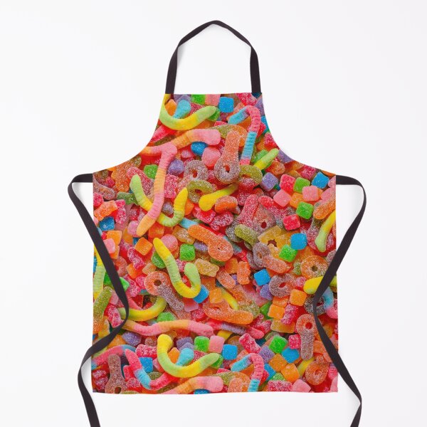Item preview, Party Mix Neon Sour Gummies Real Candy Pattern designed and sold by patternsoup.