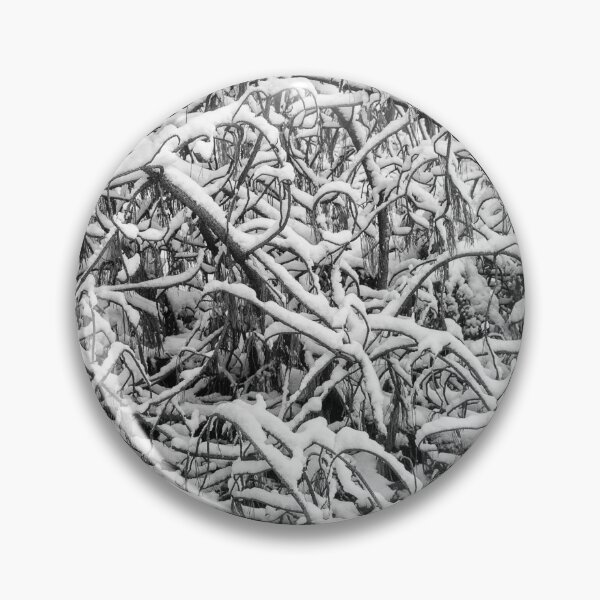 Item preview, Snow on dormant twigs and leaves designed and sold by iCimages.net.