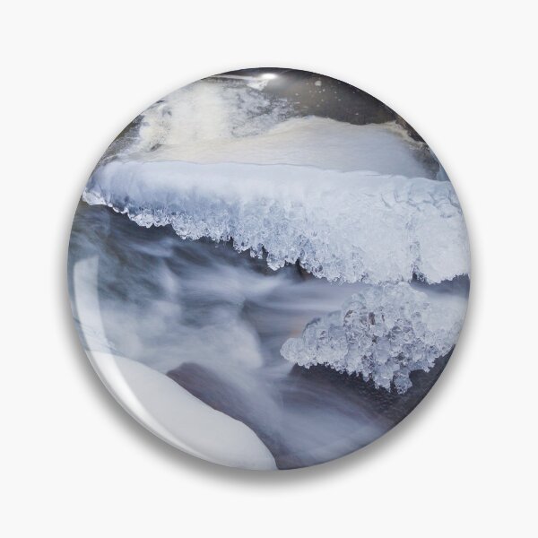 Item preview, Ice in a south wales stream in winter designed and sold by iCimages.net.