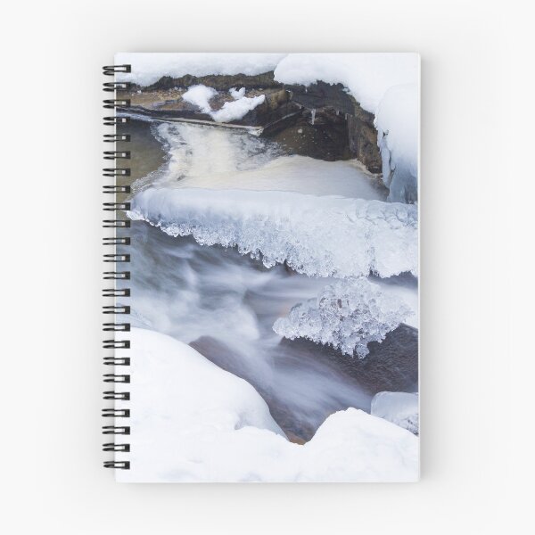 Item preview, Ice in a south wales stream in winter designed and sold by iCimages.net.