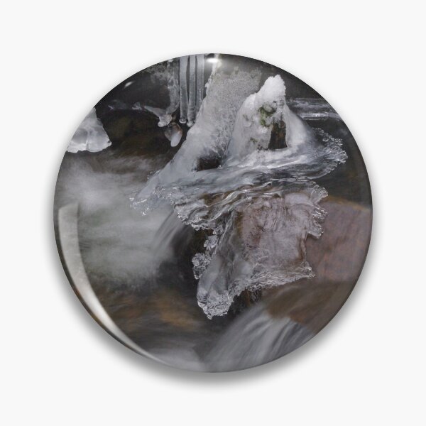 Item preview, Ice in a south wales stream in winter designed and sold by iCimages.net.