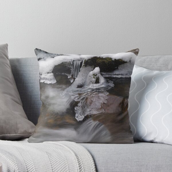 Item preview, Ice in a south wales stream in winter designed and sold by iCimages.net.