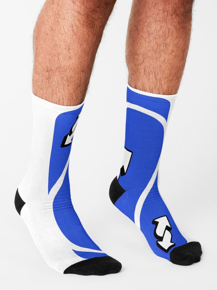 "Blue uno reverse card" Socks for Sale by Methodform Redbubble