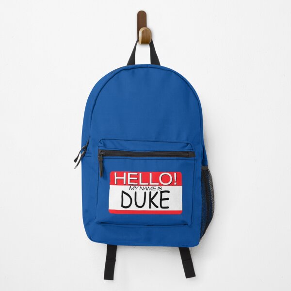Item preview, "HELLO! MY NAME IS DUKE" NAME TAG designed and sold by WOOFANG.