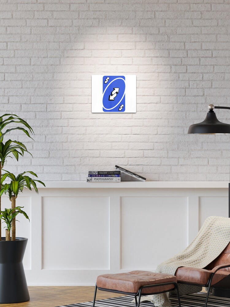 Blue uno reverse card Tapestry for Sale by Methodform