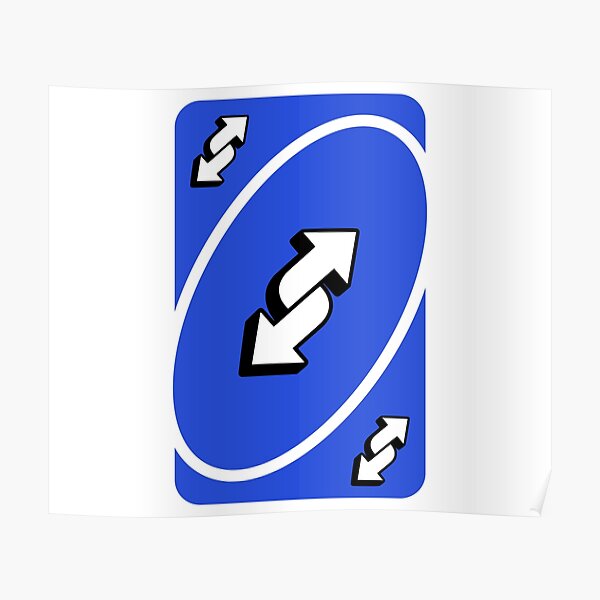 blue uno reverse card