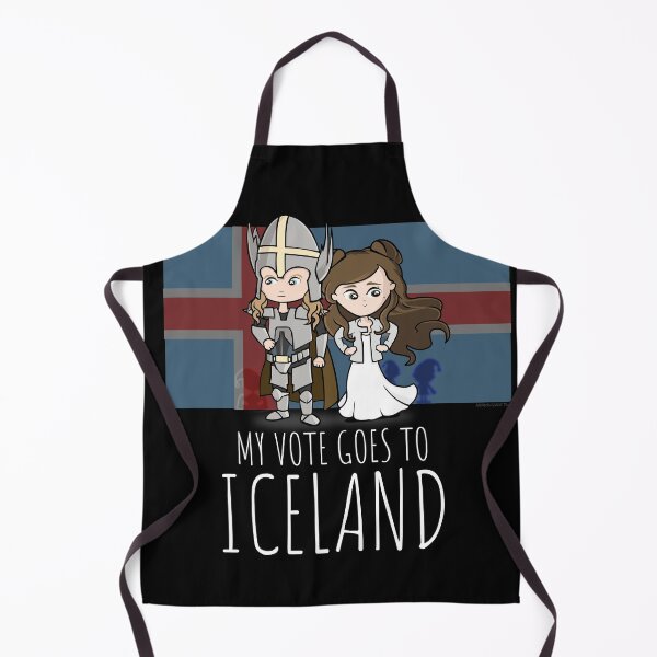 Item preview, Lars & Sigrit. I Vote for Iceland designed and sold by Nerd Shizzle.