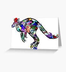 Kangaroo 2 Greeting Card