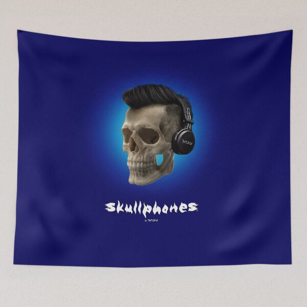 Item preview, SKULLPHONES 07 blue 3 designed and sold by Radu-Gabriel.