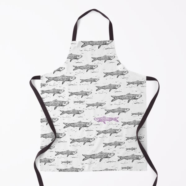Item preview, Purple Sardine Fish designed and sold by Elena Casiglio.
