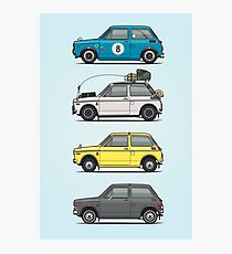 Stack of Honda N360 N600 Kei Cars Photographic Print