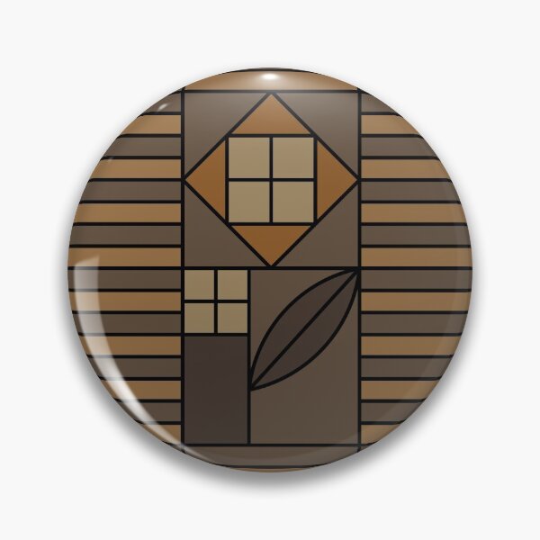 Item preview, K.Moser Geomteric Flower - Earthy designed and sold by Raw-Run.