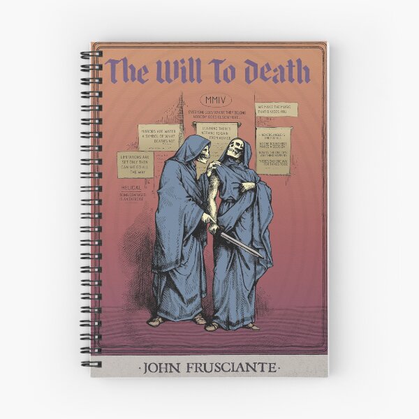 Item preview, John Frusciante - The Will To Death designed and sold by Santiago Herrera.