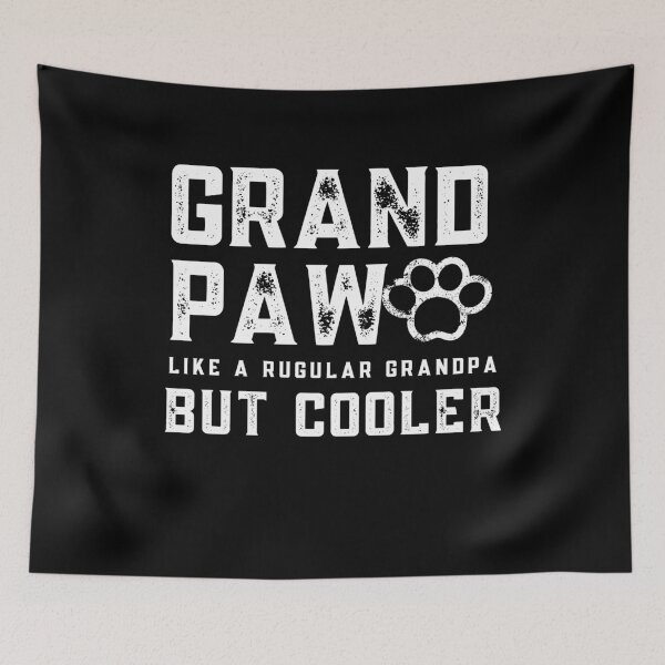 Item preview, Grand Paw Like A Regular Grandpa But Cooler Vintage designed and sold by The Little Wood Cottage.