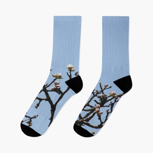Item preview, White fresh apple tree bud fertile blossom designed and sold by EstelleRossetti.