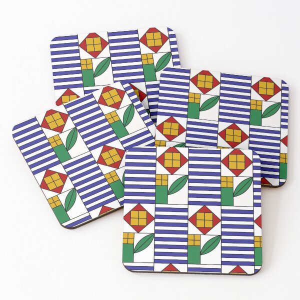 Item preview, K.Moser Geomteric Flower - Mondriaan designed and sold by Raw-Run.