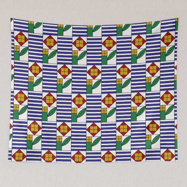 Item preview, K.Moser Geomteric Flower - Mondriaan designed and sold by Raw-Run.