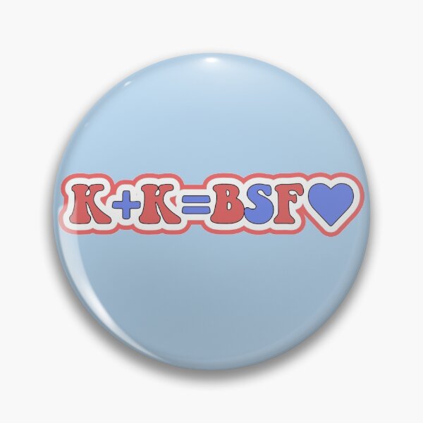 Item preview, K=K=BSF Custom Sticker designed and sold by Emily Shields.