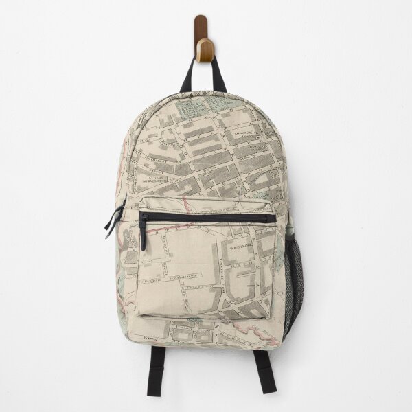 Item preview, Vintage Hobart Tasmania Map (1858) designed and sold by BravuraMedia.