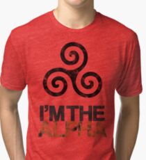 I'M THE ALPHA Tri-blend T-Shirt