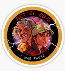 Back To The Future - 2015! Sticker