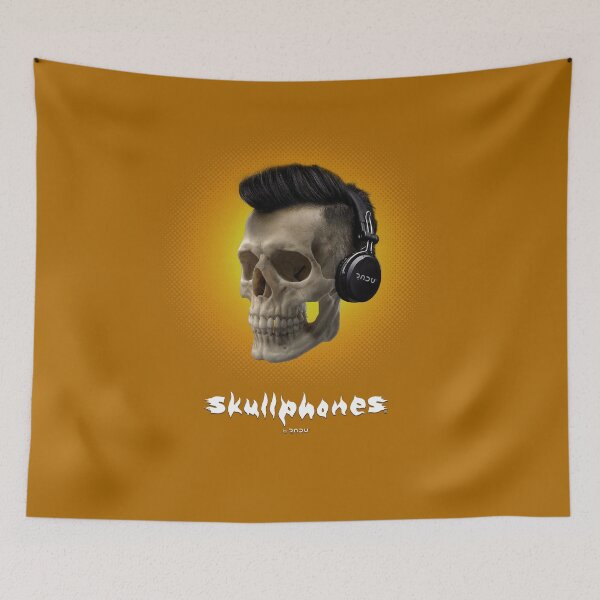 Item preview, SKULLPHONES 07 yellow designed and sold by Radu-Gabriel.