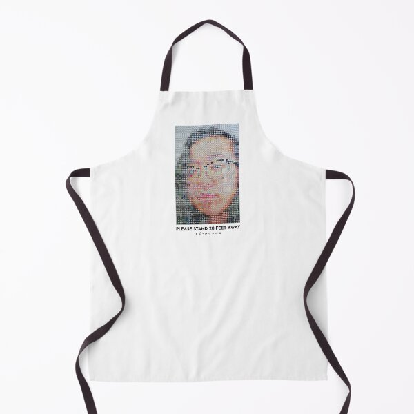 Item preview, Please Stand 20 Feet Away: Panda Pixelated Self-Portrait designed and sold by JD-PANDA.