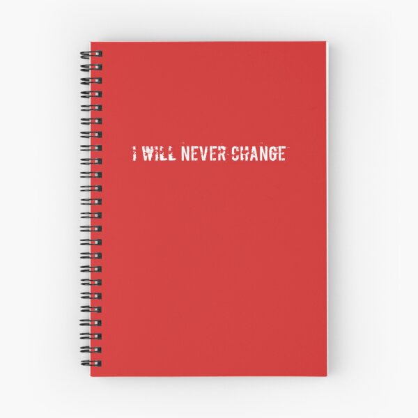Item preview, I Will Never Change designed and sold by Tantatee.