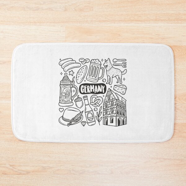 Item preview, Germany Doodle designed and sold by CottonandCasual.