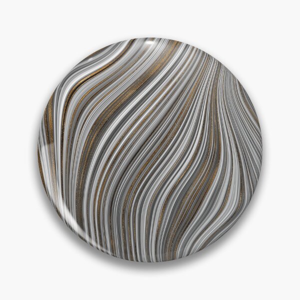 Item preview, Agate black white and gold texture designed and sold by Sanskrati.