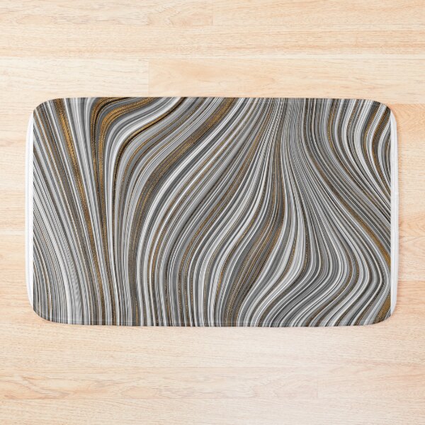 Item preview, Agate black white and gold texture designed and sold by Sanskrati.