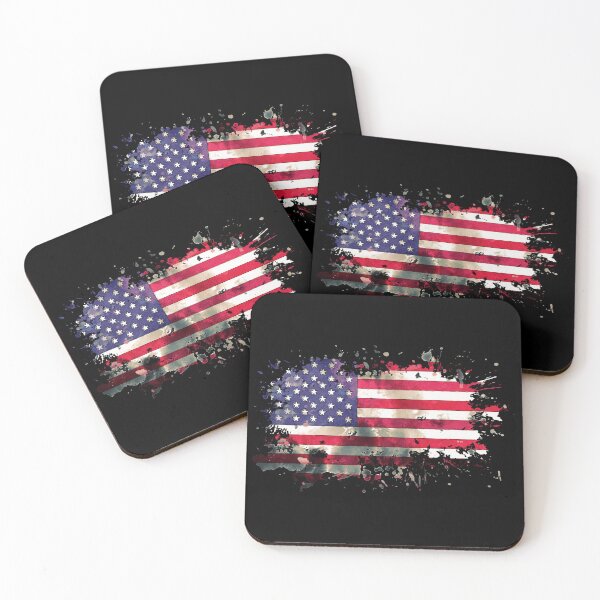 Item preview, USA Flag in Watercolor Design designed and sold by ArticaDesign.