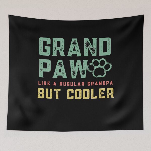 Item preview, Grand Paw Like A Regular Grandpa But Cooler Vintage designed and sold by The Little Wood Cottage.