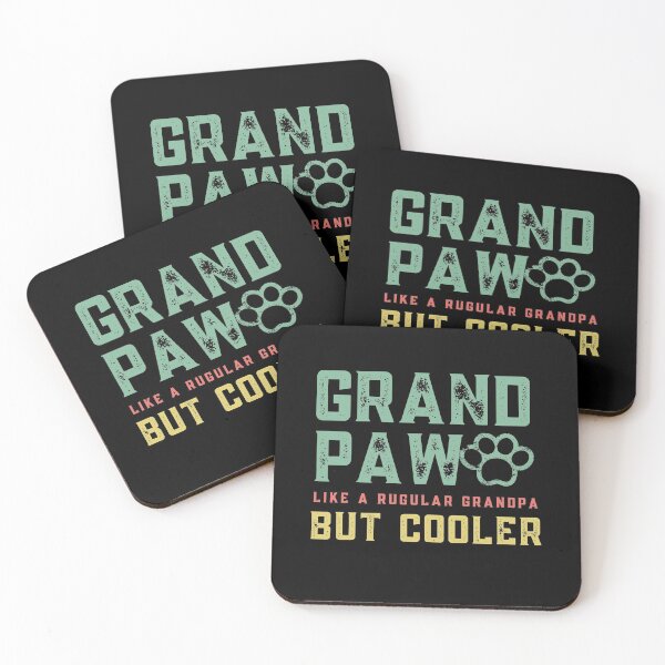Item preview, Grand Paw Like A Regular Grandpa But Cooler Vintage designed and sold by The Little Wood Cottage.