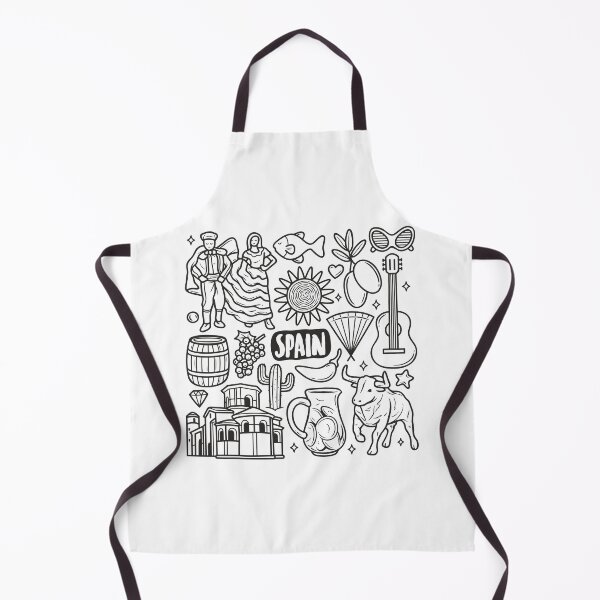 Item preview, Spain Doodle designed and sold by CottonandCasual.